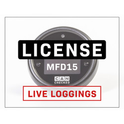 CANchecked license License Live Logging за MFD15