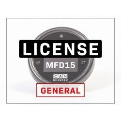 CANchecked license Лиценз Full Unlock (LiveLogging, Ethanol, MPP2, CANswitch) за MFD15