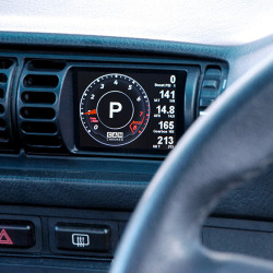 CANchecked дисплей на вентилационния отвор BMW 3-series E30 RHD MFD28 Gen2