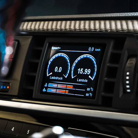 CANCHECKED display CANchecked дисплей на вентилационния отвор BMW 3-series F30/F31/F34/F35/F80 RHD MFD28 Gen2 | race-shop.bg