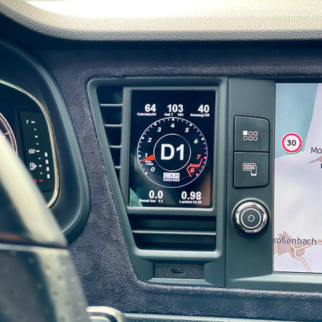 CANCHECKED display CANchecked дисплей на вентилационния отвор Seat Leon/Cupra 5F LHD MFD28 Gen2 | race-shop.bg