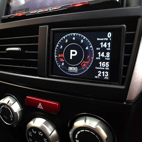 CANCHECKED display CANchecked дисплей на вентилационния отвор Subaru Impreza GR incl WRX RHD MFD32 Gen2 | race-shop.bg