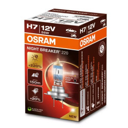 Osram халогенни крушки за фарове NIGHT BREAKER 220 H7 (1 бр.)