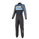 Гащеризони Alpinestars FIA race гащеризон KMX-9 V3 Graphic 4, Черен/циан/жълт флуор | race-shop.bg