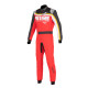 Гащеризони CIK-FIA гащеризон за картинг ALPINESTARS KMX-9 V3 Graphic 2, червен/черен/медно/кафяв | race-shop.bg