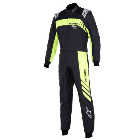 Гащеризони Alpinestars FIA race гащеризон KMX-9 V3 Graphic 3, Черен/жълт флуо | race-shop.bg