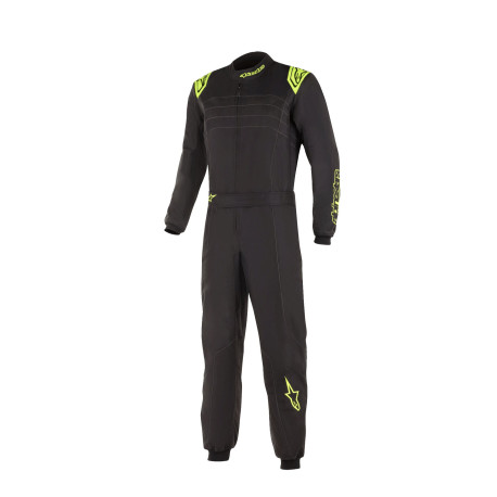 Гащеризони Alpinestars FIA race Youth гащеризон KMX-9 V3, Черен/жълт флуо | race-shop.bg