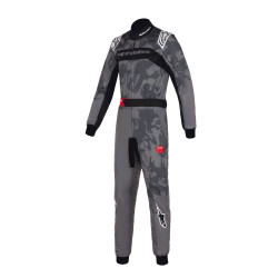 Alpinestars FIA race гащеризон KMX-9 V3 Graphic 5, Тъмно сиво/черно