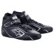 FIA състезателни обувки Alpinestars Tech-1 T V3, черен/сребърен