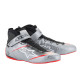 FIA състезателни обувки Alpinestars Tech-1 Z V3, тъмно сребърен/черен/червен