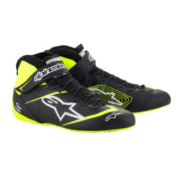 FIA състезателни обувки Alpinestars Tech-1 Z V3, черен/флуо жълт