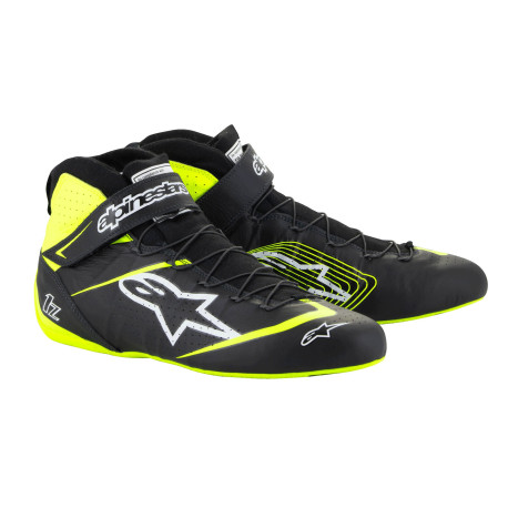 Обувки FIA race обувки Alpinestars Tech-1 Z V3, Черен/жълт флуо | race-shop.bg