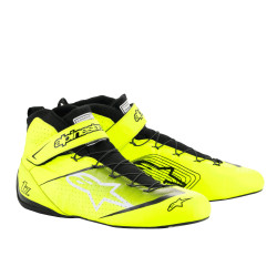 FIA състезателни обувки Alpinestars Tech-1 Z V3, флуо жълт/черен