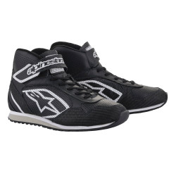 FIA състезателни обувки Alpinestars Radar, черен/бял