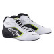 Обувки Обувки за картинг Alpinestars Tech-1 K Start V2, бял/черен/флуо жълт | race-shop.bg