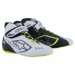Обувки за картинг Alpinestars Tech-1 KX V2, черен/бял/жълт