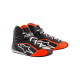 Kids Kart обувки Alpinestars Tech-1 K, Black/White/Orange Fluorescent