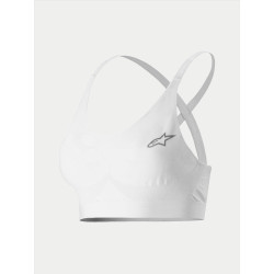 Alpinestars Stella TECH ZX Bra с FIA, Бяла