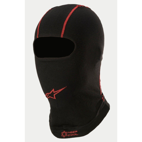 Маски Alpinestars KX V2 SUMMER Balaclava, Черен/Червен | race-shop.bg