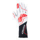 FIA състезателни ръкавици Alpinestars Tech-1 ZX V4 (външен шев), черен/бял/червен