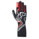 FIA състезателни ръкавици Alpinestars Tech-1 Race V4 (външен шев), черен/червен