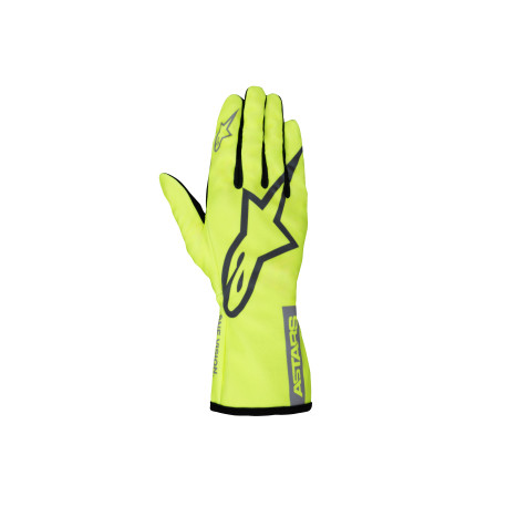 Ръкавици Спортни ръкавици Alpinestars Tech-1 K Race V2 Pure, Fluo Yellow/Charcoal | race-shop.bg