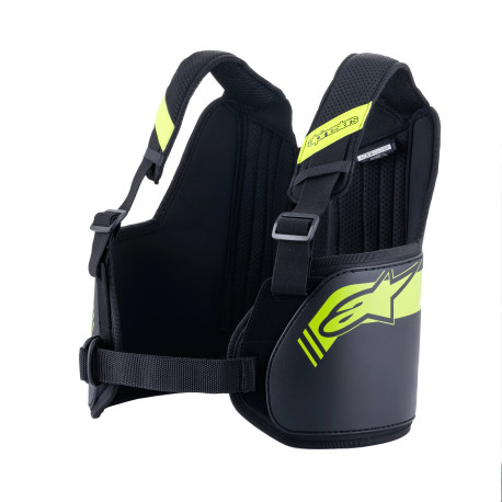 Предпазни яки за връта ALPINESTARS детски нагръдник Bionic, черен/флуо жълт | race-shop.bg