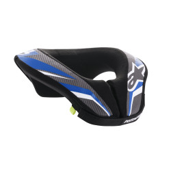 ALPINESTARS детски протектор за врат Sequence, черен/антрацит/син