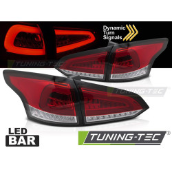 LED ЗАДНА СВЕТЛИНА ЧЕРВЕНА БЯЛА СЕQUENCE съвместима с FORD FOCUS MK 3 SW 11-18