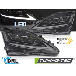 LED ФАРОВЕ LEXUS IS 06-13 LED ЧЕРНИ