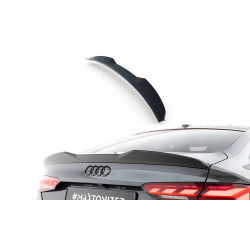 MAXTON DESIGN лип за багажник 3D на Audi A5 Sportback F5, гланц черен