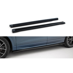 MAXTON DESIGN дифузьори за прагове на Audi Q8 Mk1, гланц черен
