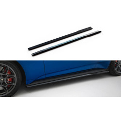 MAXTON DESIGN дифузьори за прагове на Ford Mustang GT Mk7, гланц черен