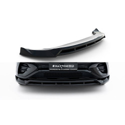 MAXTON DESIGN преден сплитер за Mercedes-AMG GLE 53 / AMG-Line SUV / Coupe W167 Facelift / C167 Facelift, гланц черен