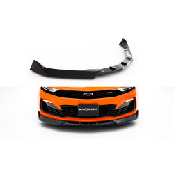 MAXTON DESIGN преден сплитер за Chevrolet Camaro SS Mk6 Facelift, гланц черен, V2