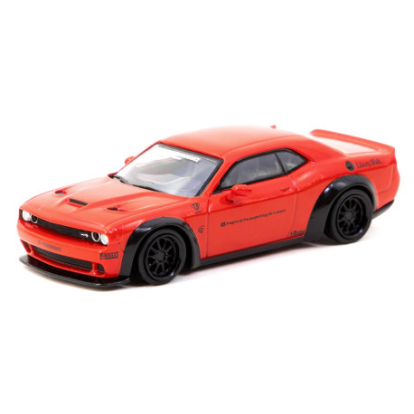 Модели автомобили Tarmac Works 1/64 - LB-WORKS Dodge Challenger SRT Hellcat | Red | race-shop.bg