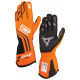 Rъкавици OMP ONE EVO X my2024 с FIA хомологация (външен шев) черно/оранжево