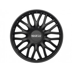 Тасове за джанти SPARCO ROMA - 16" (черен) ПОВРЕДЕН