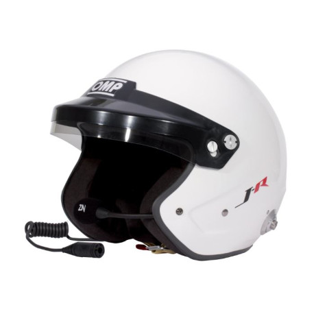 Отворени каски Helmet OMP J-RALLY 2025 s FIA, Hans | race-shop.bg