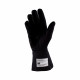 Ръкавици Race gloves OMP DIJON my2025 with FIA (inside stitching) Black with whte stripes | race-shop.bg