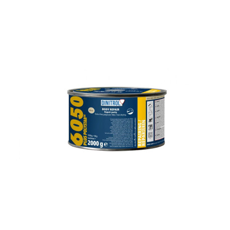 Уплътнители DINITROL 6050 POLYSTAR двукомпонентен полиестерен ремонтен кит 2 kg | race-shop.bg