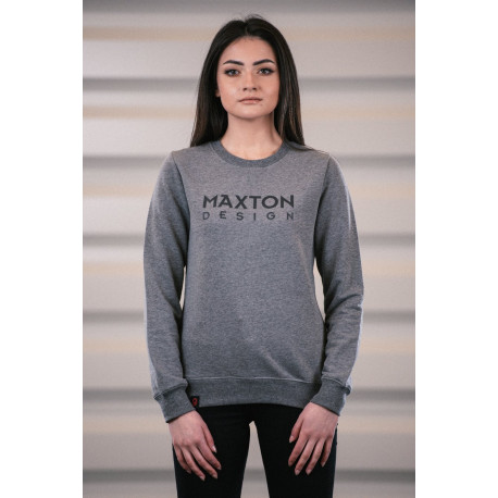 Тениски Дамски пуловер MAXTON DESIGN, сив | race-shop.bg