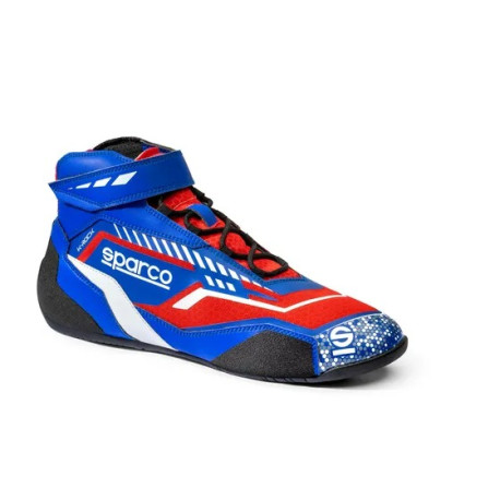 Обувки Обувки за картинг Sparco K-ROCK, циан/червен | race-shop.bg