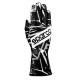 Ръкавици Ръкавици Sparco K-Rookie, черно/бели | race-shop.bg