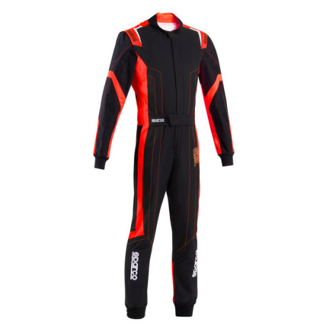 Гащеризони CIK-FIA гащеризон за картинг SPARCO THUNDER K48 ADV, черен/червен | race-shop.bg