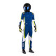 Гащеризони Race child suit SPARCO Kerb Advanced K48 whith FIA, blue/fluo yellow | race-shop.bg
