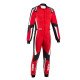 Race child suit SPARCO Kerb Advanced K48 whith FIA, red/black