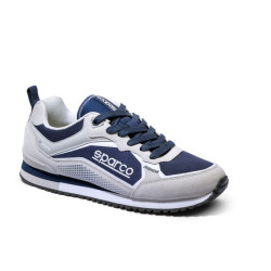 Sparco S-Road shoes, white/navy blue