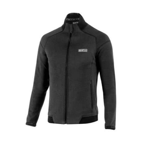 Якета и суичъри Sparco Full Zip Light Суичър, черен | race-shop.bg