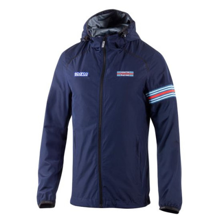 Якета и суичъри Sparco Martini Racing SL Ветроустойчиво яке, синьо | race-shop.bg
